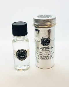 Organic Black Pepper Essential Oil (Piper nigrum)